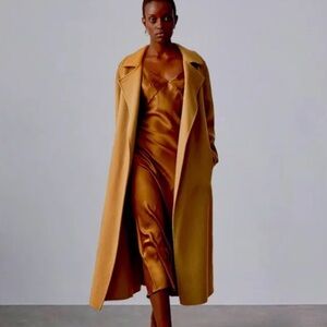 SOLD Silk Maison Wool Coat